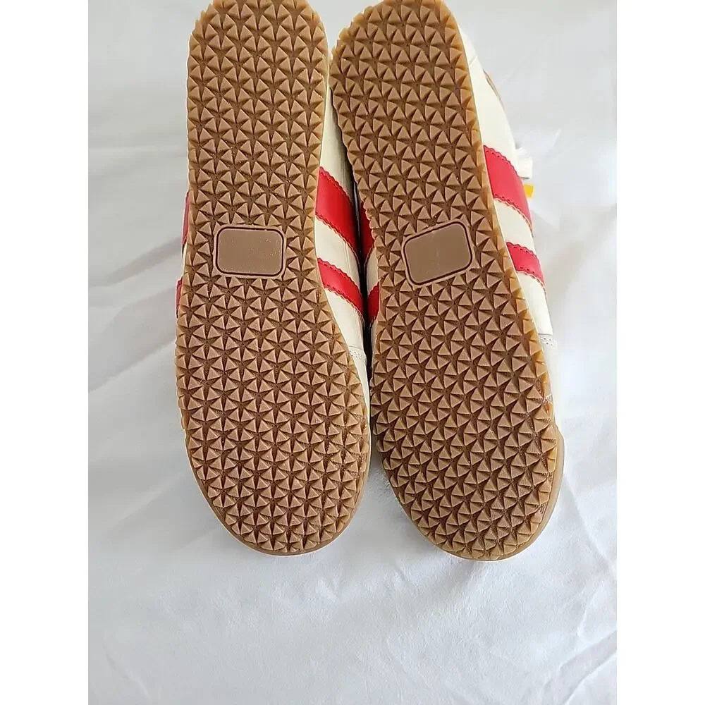 Sneaker Size 8 Womens Dolce Vita Revie Cream/Red/Grey-US - Picture 3 of 6